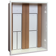 Bac d'encastrement 2T/4R  - Digital electric 07937 