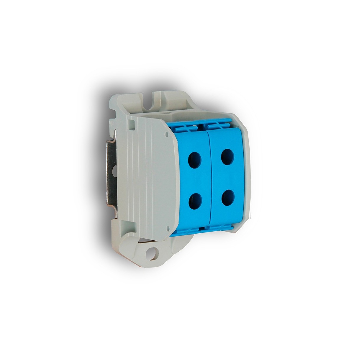 Bloc de distribution 4pts 95mm² Bleu - Digital electric 41736 