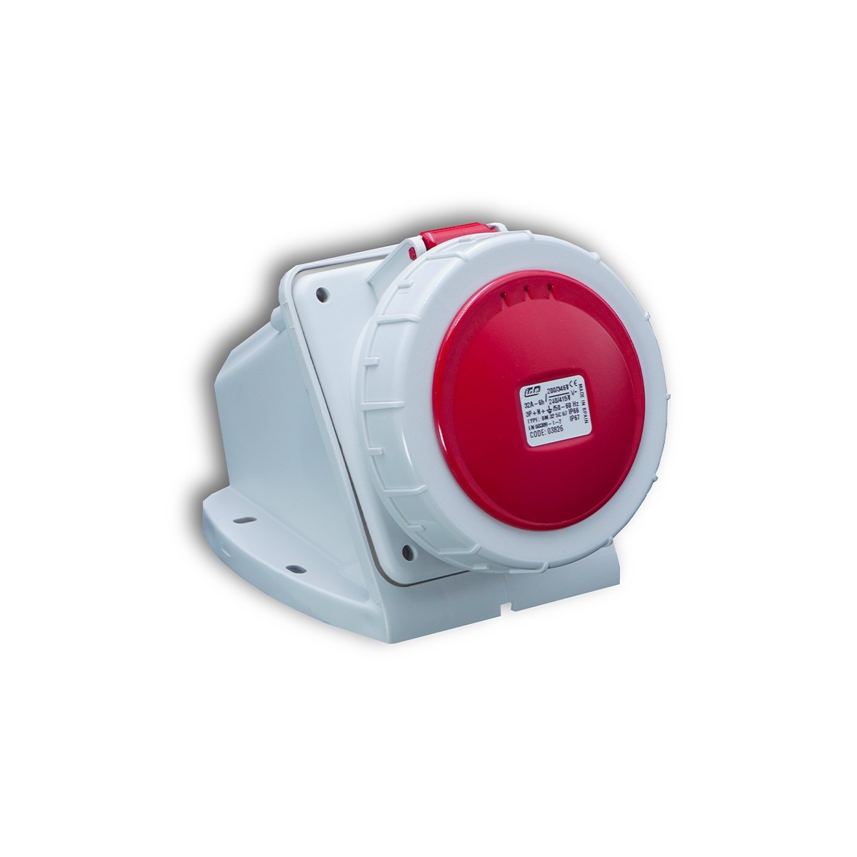 PCS 3P+N+T 32A 380V IP67 - Digital electric 51724 