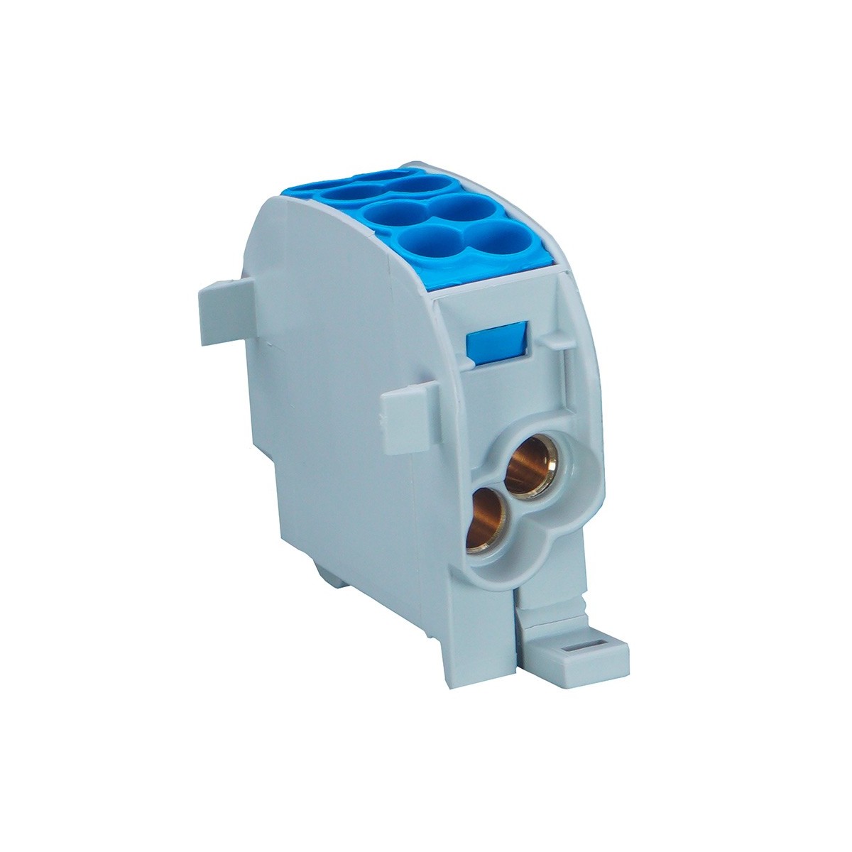 Bloc de Distribution 16mm² 2E/2S Bleu - Digital electric 41581 