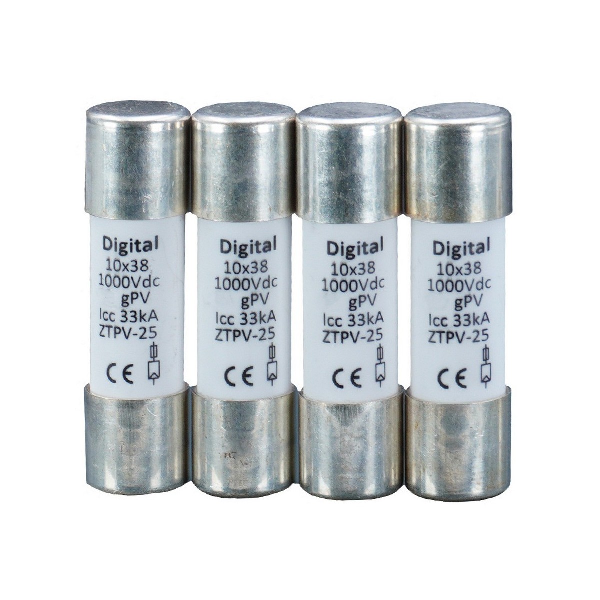 Fusible 10x38 gPV 15A 1000 Vdc - Digital electric 02636 
