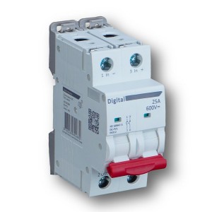 Interrupteur Sectionneur 63A/200 Vdc - Digital electric 04304 