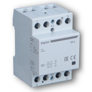 Contacteur 2x63A 220Vac 2NF - Digital electric 04517 