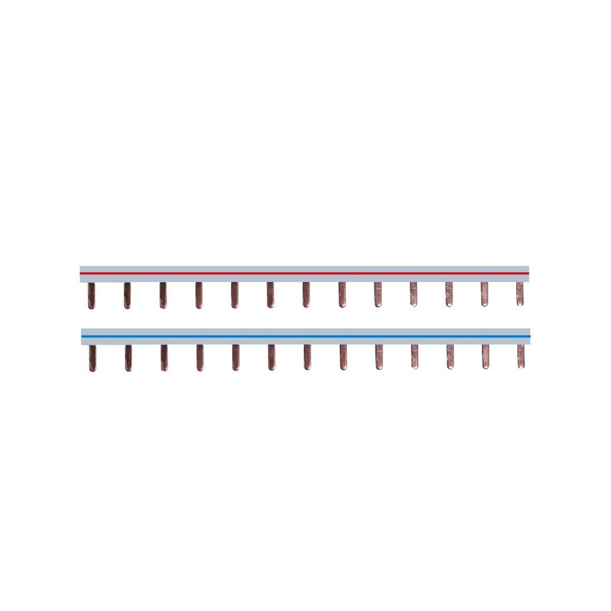 Peigne Bleu/Rouge 1M - Digital electric 06013 