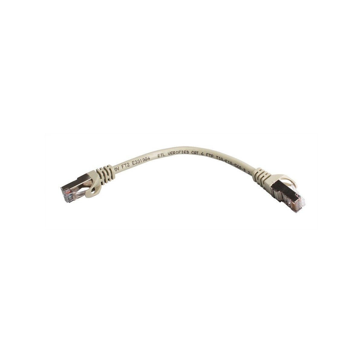 Cordon RJ45 Cat6 FTP 0.2m - Digital electric 07266 