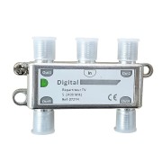 Répartiteur TV Coax 4S 2400Mhz - Digital electric 07274 