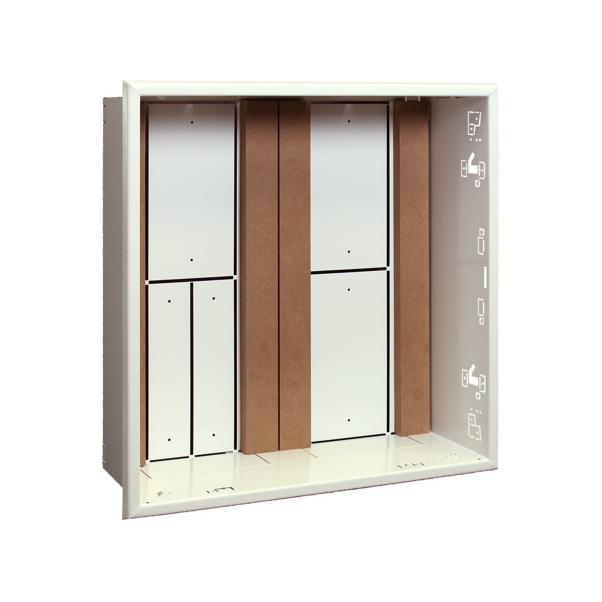 Bac d'encastrement 2T/3R  - Digital electric 07936 