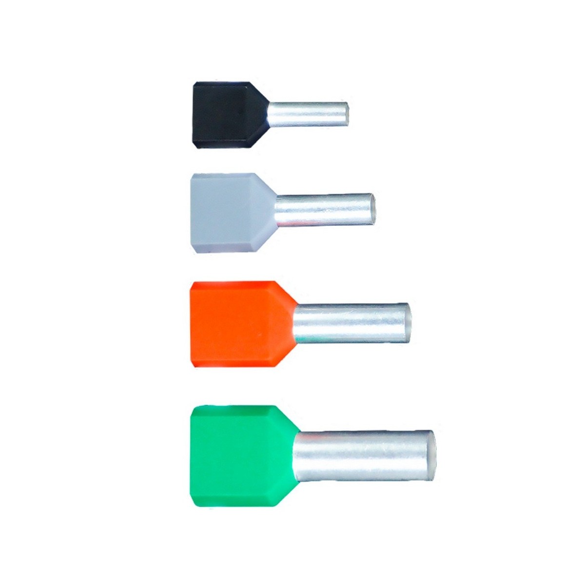 Embout de câblage double 4 mm² (x100) - Digital electric 41063 