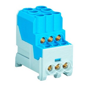 Bloc de Répartition Bleu 200A (1x70²+ 1x35²+6x16²) - Digital electric 41568 