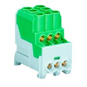 Bloc de Répartition Vert 200A (1x70²+ 1x35²+6x16²) - Digital electric 41570 