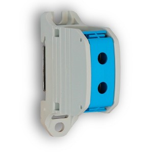 Bloc de distribution 2pts 95mm² Bleu - Digital electric 41732 