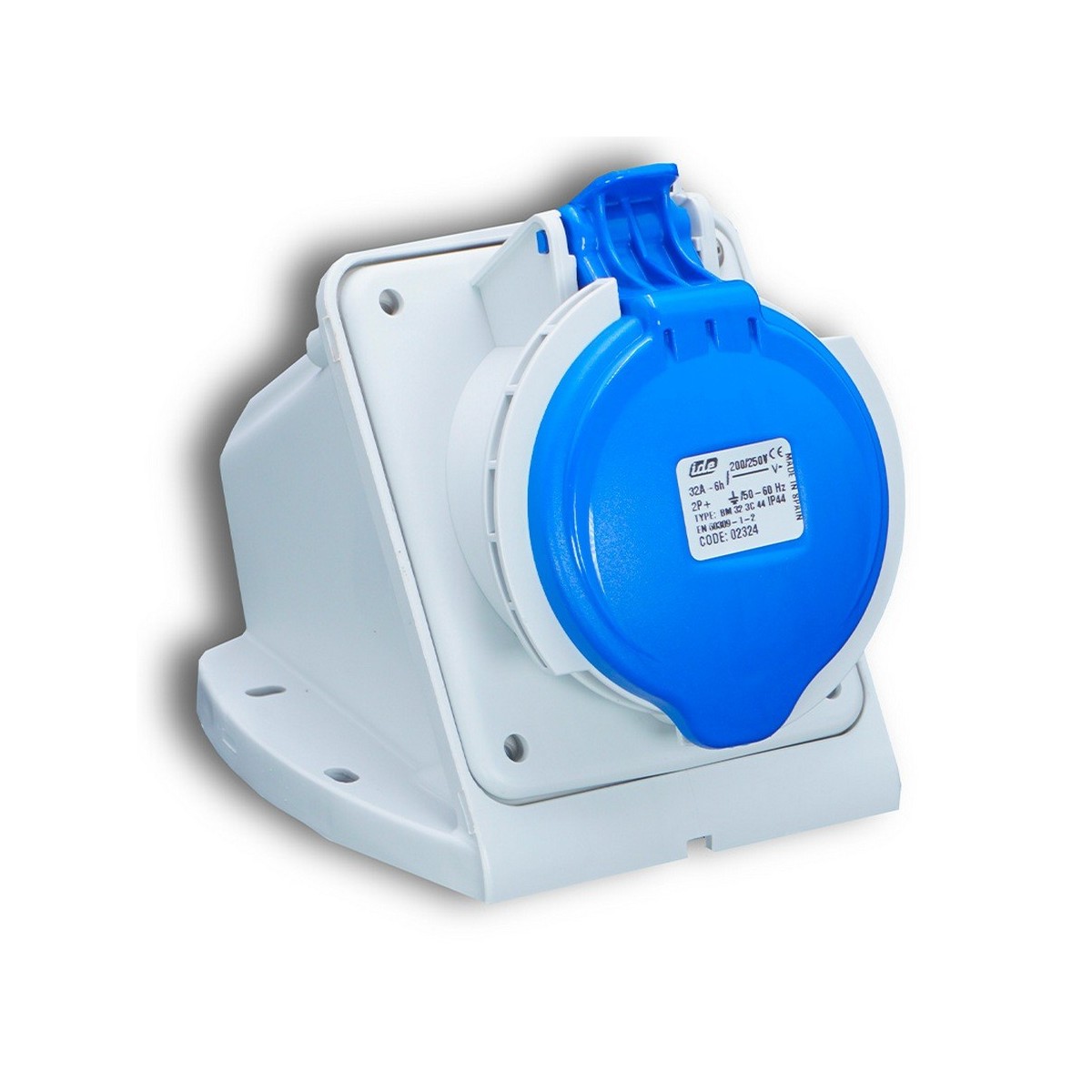 PCSocle  2P+T 16A 220V IP44 - Digital electric 51202 