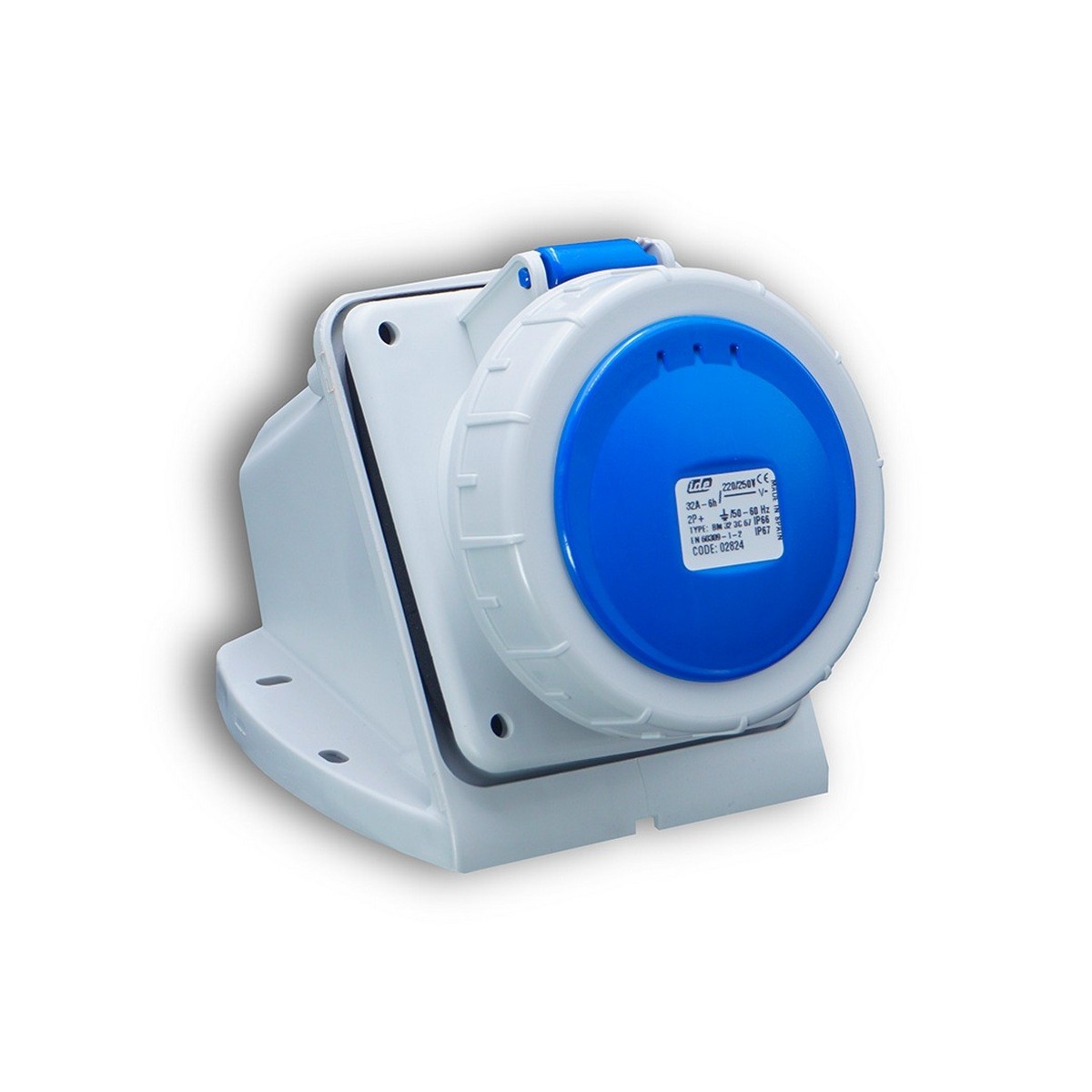 PCS 2P+T 32A 220V IP67 - Digital electric 51704 
