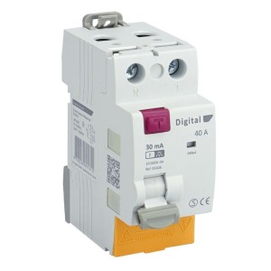 Interrupteur Différentiel 2x63A/30mA Type F - Digital electric 03428 