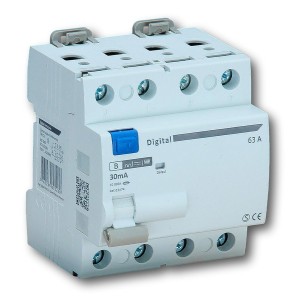 Interrupteur différentiel 4x63A/30mA Type B - Digital electric 03474 