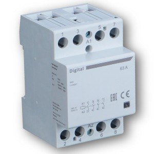 Contacteur 4x40A 400Vac 4NF - Digital electric 04525 