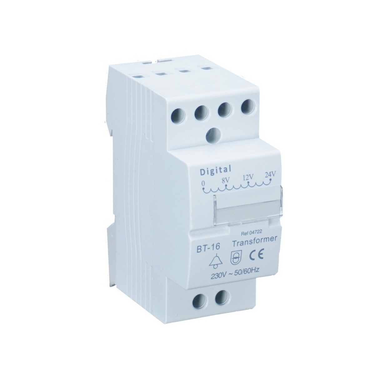 Transformateur 230V/12-24-48V 25VA - Digital electric 04724 