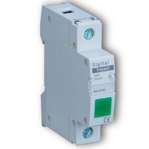 Voyant Vert 220V - Digital electric 04756 