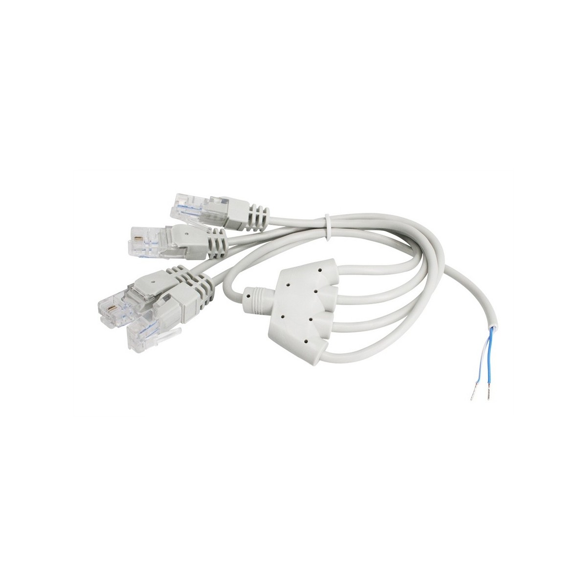 Cordon RJ45 1 paire/ 4 sorties - Digital electric 07262 