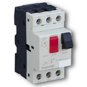 Disjoncteur Moteur 0.25 à 0.4 A - Digital electric 11001 