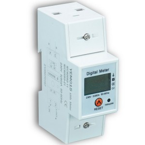 Compteur 220Vac Digital 80A RS485 Modbus - Digital electric 14124 
