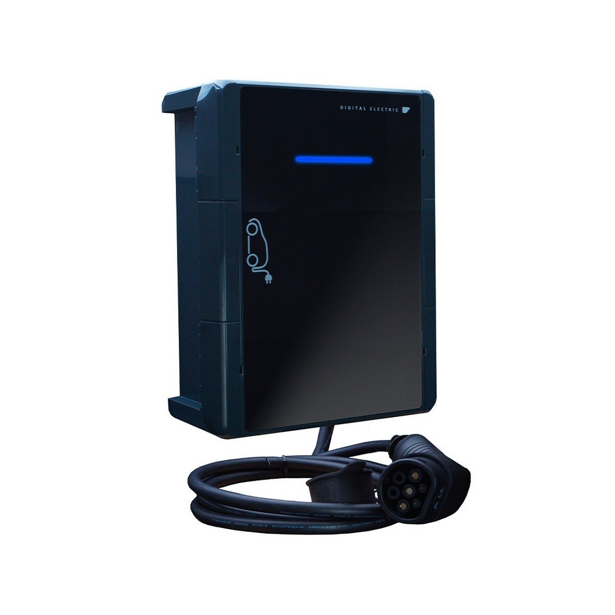 BVE Ph+N 32A/7.4kW/Câble4m + DDR40A Type F - Digital electric 15124 