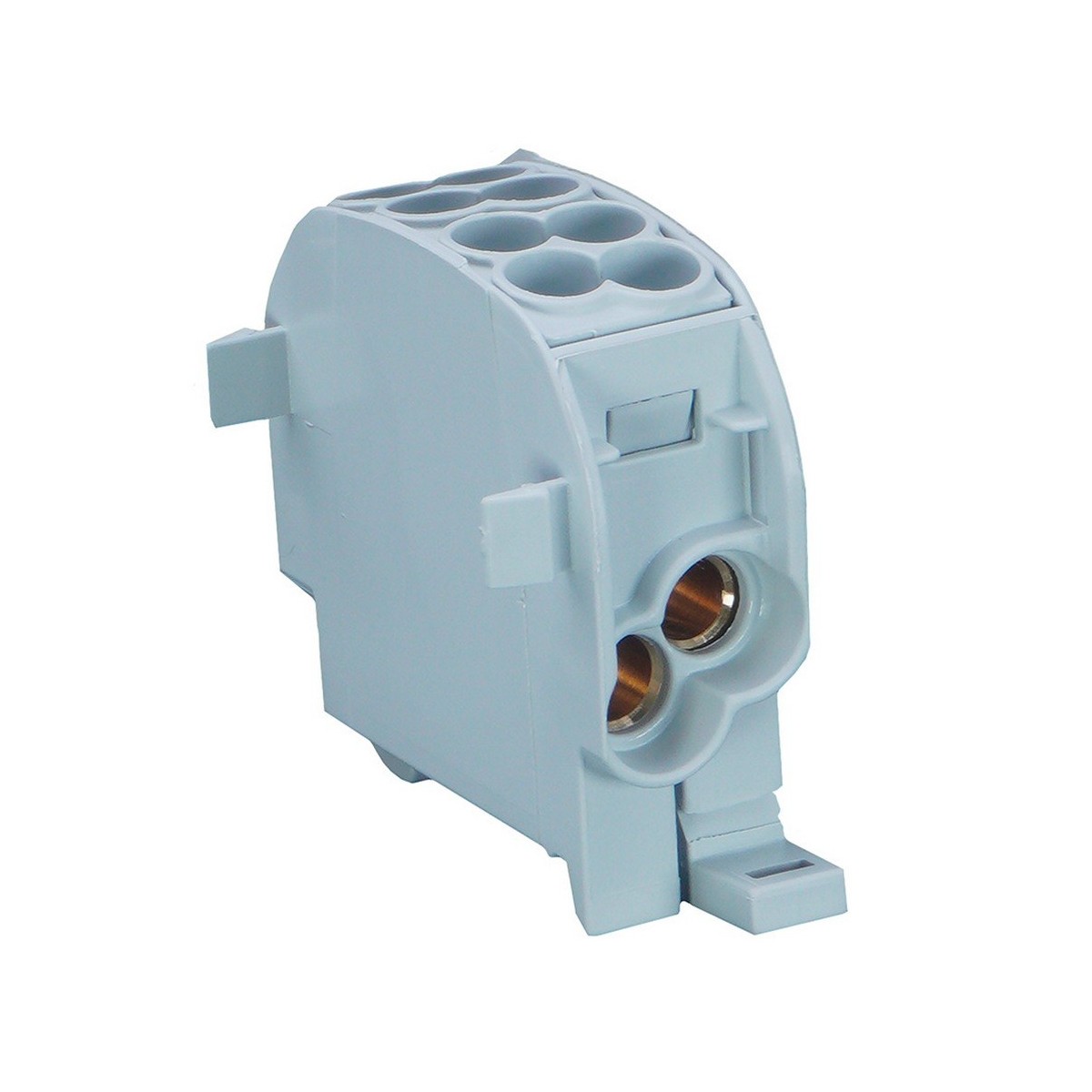 Bloc de Distribution 25mm² 2E/2S Gris - Digital electric 41587 