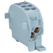 Bloc de Distribution 25mm² 2E/2S Gris - Digital electric 41587 