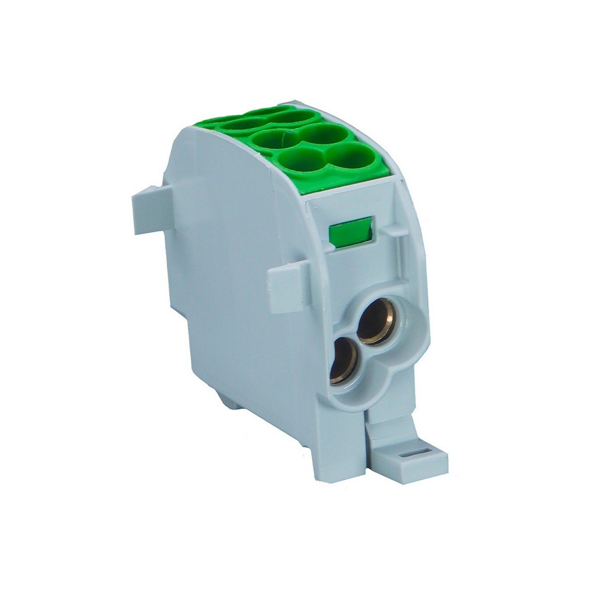Bloc de Distribution 25mm² 2E/2S Vert - Digital electric 41588 