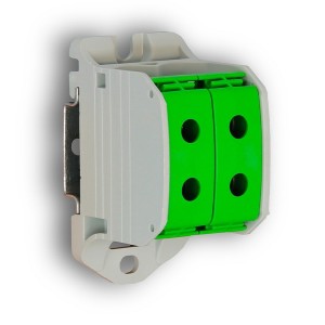Bloc de distribution 4pts 95mm² Vert - Digital electric 41738 