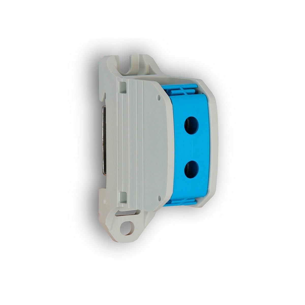 Bloc de distribution 2pts 185mm² Bleu - Digital electric 41752 