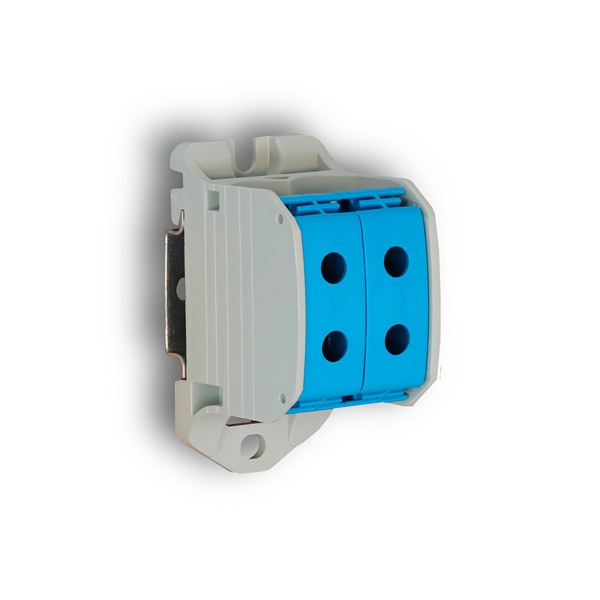 Bloc de distribution 4pts 185mm² Bleu - Digital electric 41756 