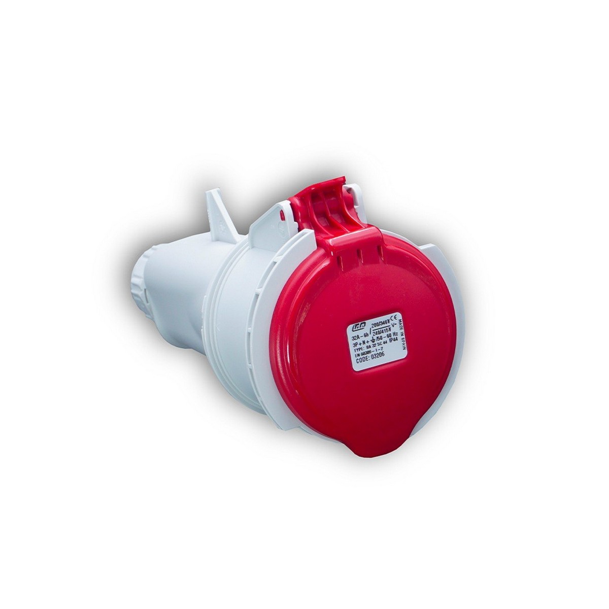 Ffemelle 3P+T 32A 380V IP44 - Digital electric 51414 