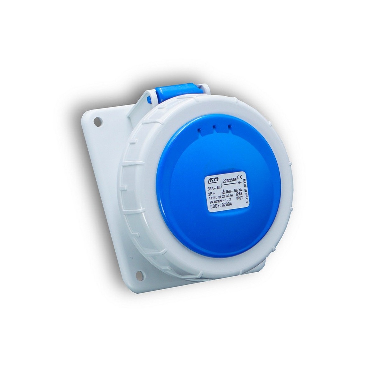 PCE 2P+T 63A 220V IP67 - Digital electric 51606 