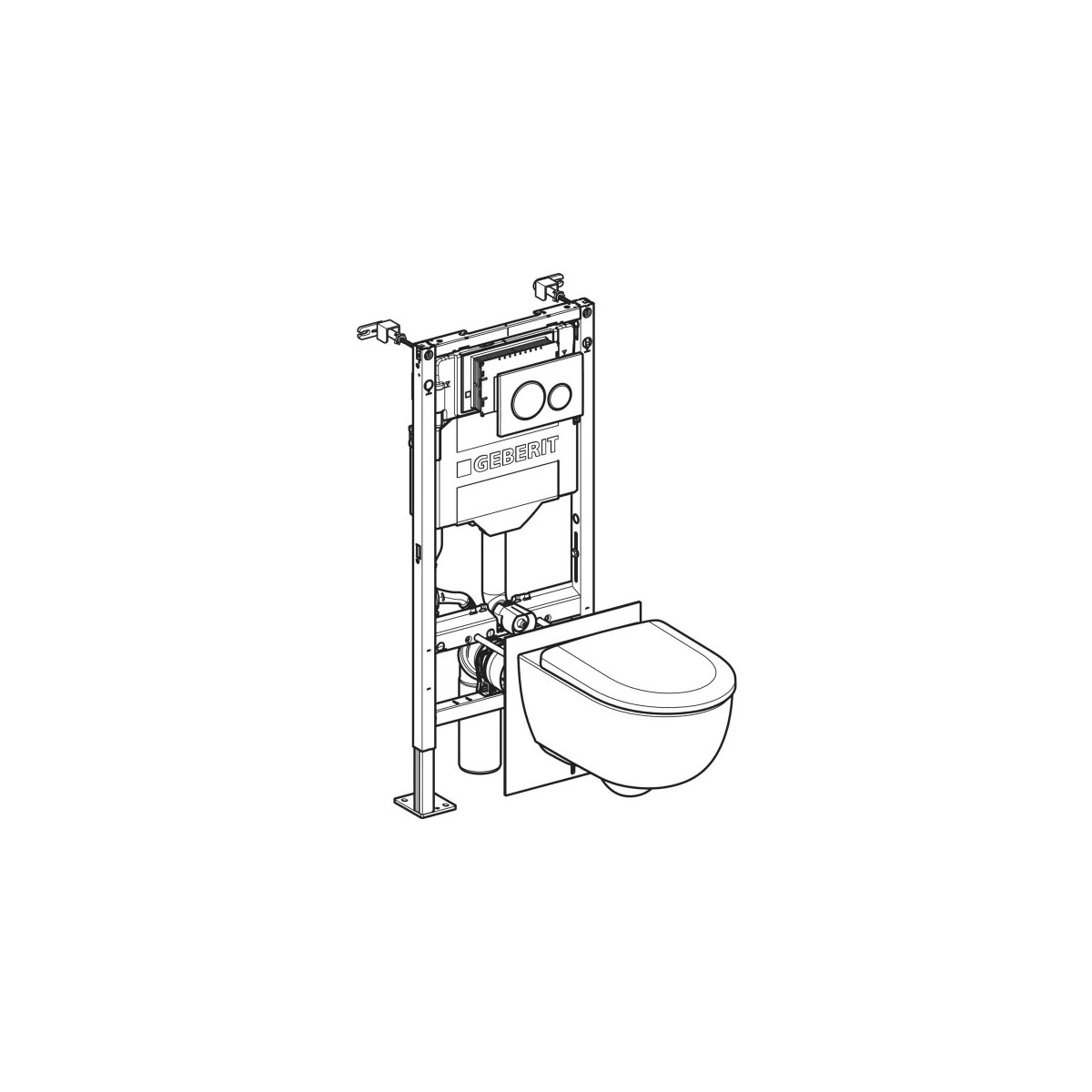 Bâti-pack WC Geberit Duofix Sigma20 118.239.KJ.1