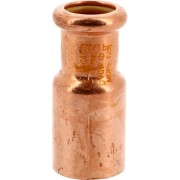 Réduction à sertir mâle-femelle 10243 Ø16/14 pour tube cuivre gaz - THERMADOR 102431614 