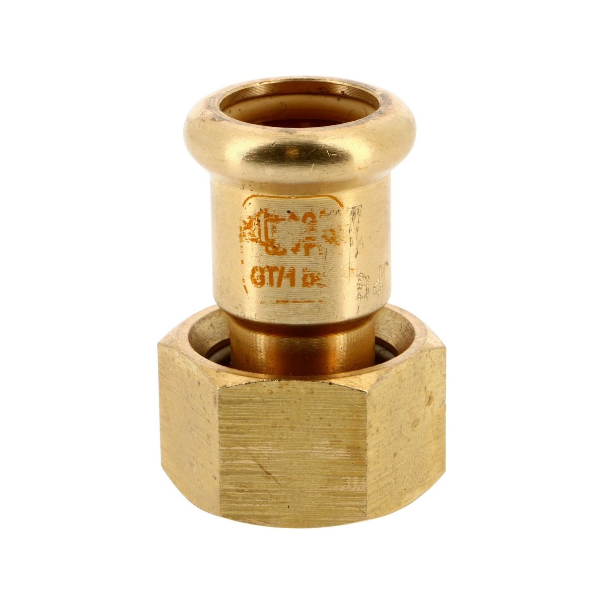 Raccord 2 pièces à sertir laiton Ø28-1"1/4 pour gaz - THERMADOR 1330JPG28M114 