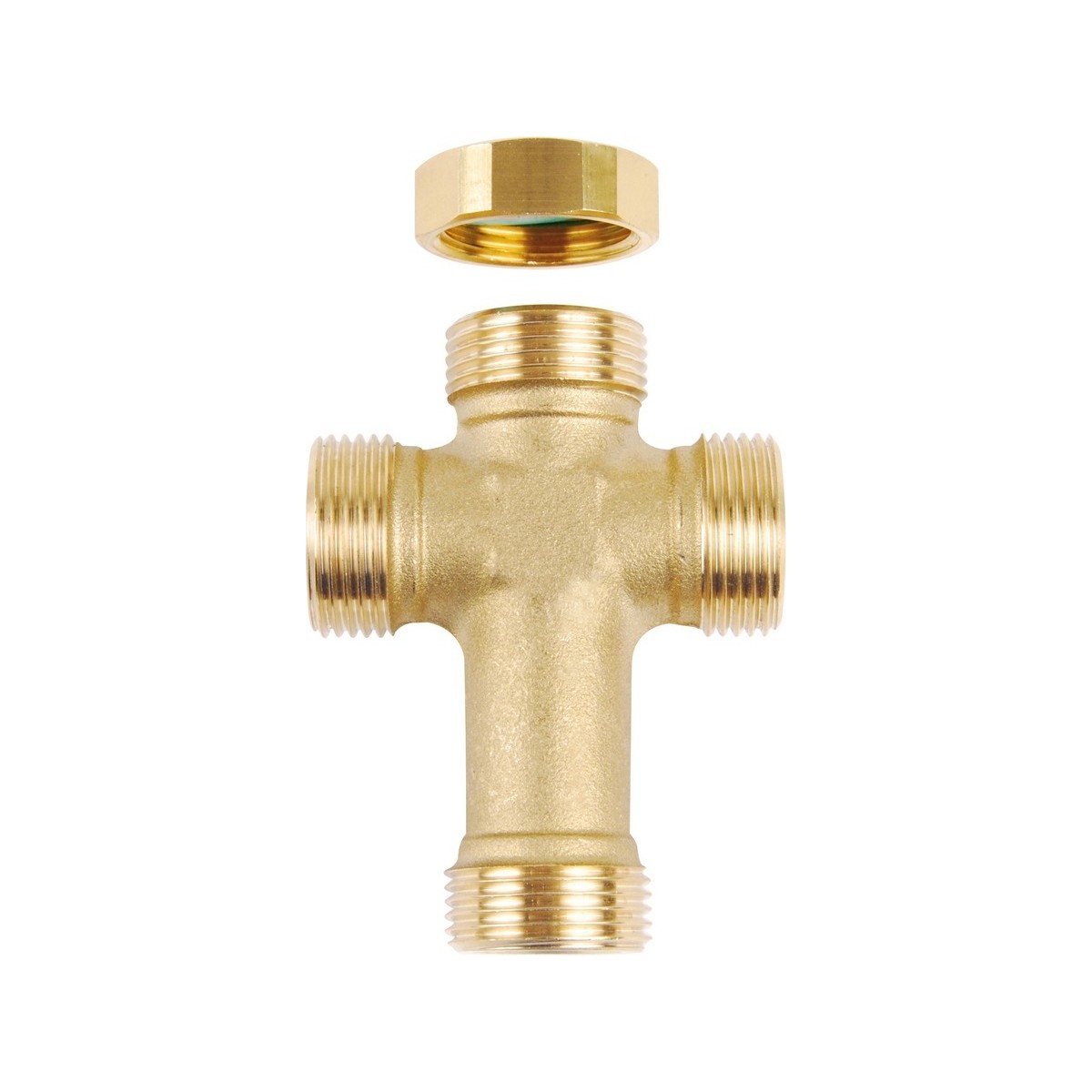 Croix pour kit mitigeur KMIX 3/4" mâle avec bouchon et joint - THERMADOR 180KCE 