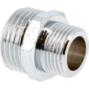 Mamelon réduit mâle-mâle 245G 1/2" - 3/8" chromé - THERMADOR 245G1512CH 