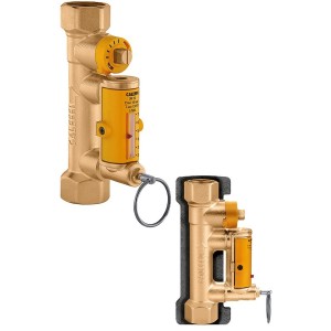 Vanne d'équilibrage manuelle solaire à lecture directe 1" femelle-femelle 10-40 L/min - THERMADOR 258603 