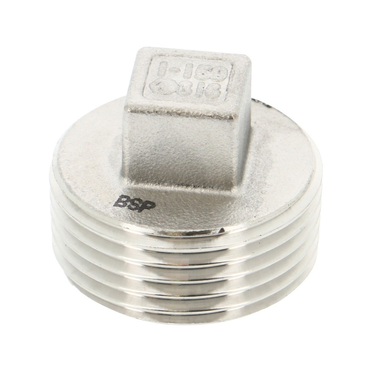 Bouchon mâle tête carrée inox 1"1/4 pour ballon inox - THERMADOR 290I33 