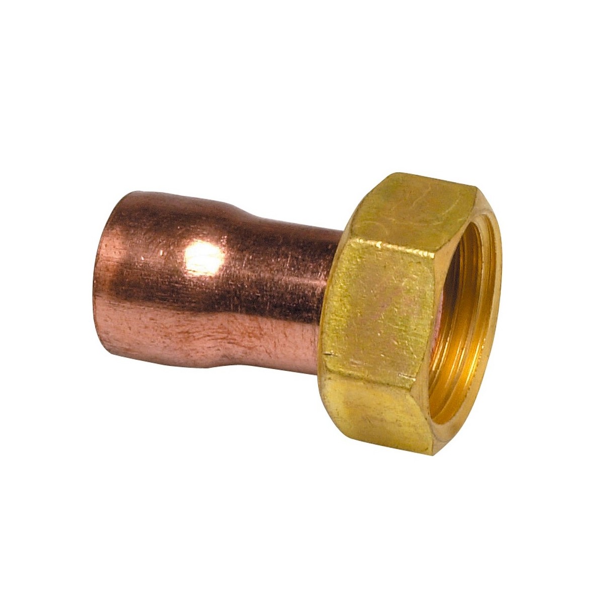 Raccord droit 2 pièces 359GCL douille cuivre Ø16 - mâle à visser 3/4" - THERMADOR 359GCL1620 