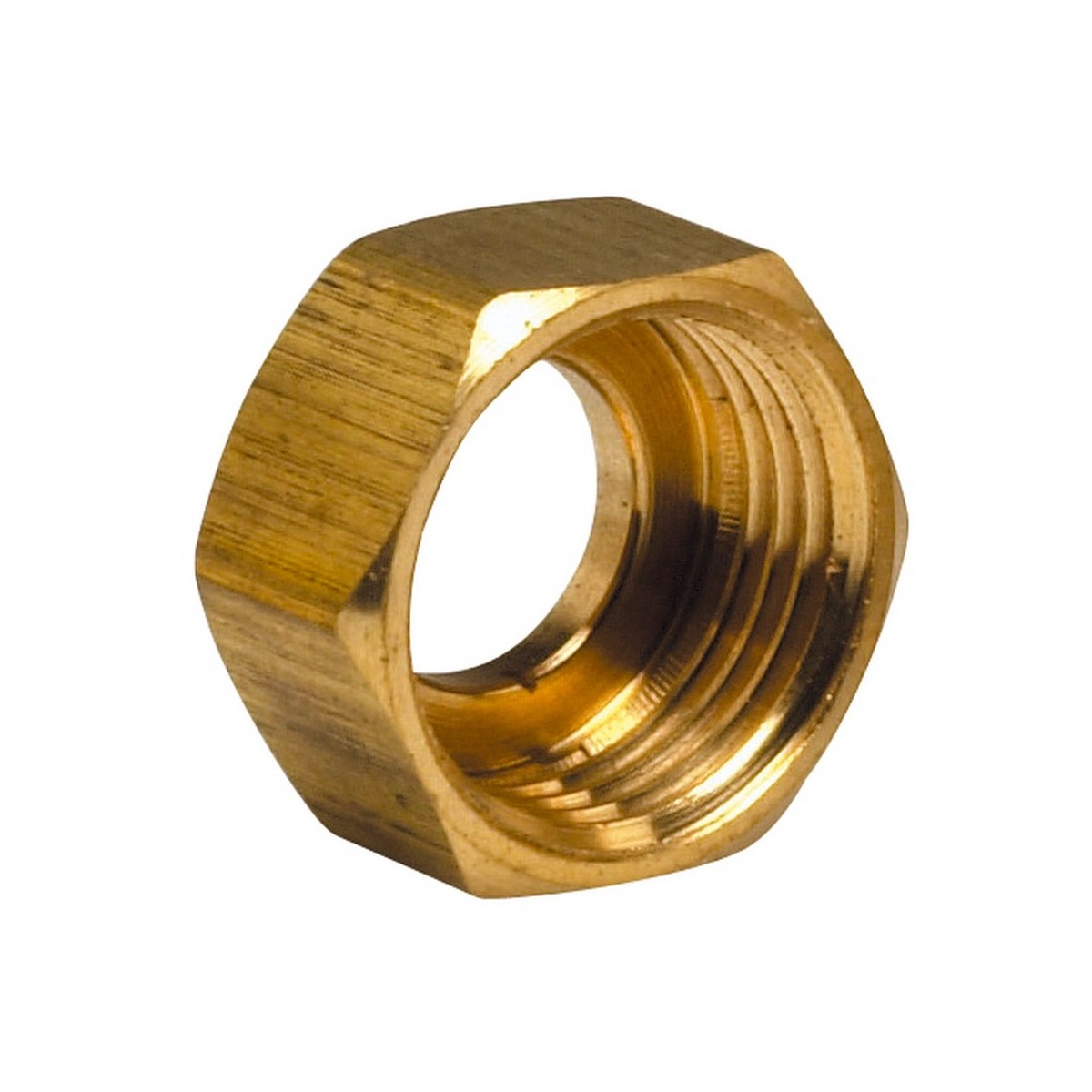 Écrou 6 pans pour collet battu 374G Ø15 - 1/2" - THERMADOR 374G1515 