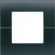 Plaque Noire Systo 2M - HAGER WS401N