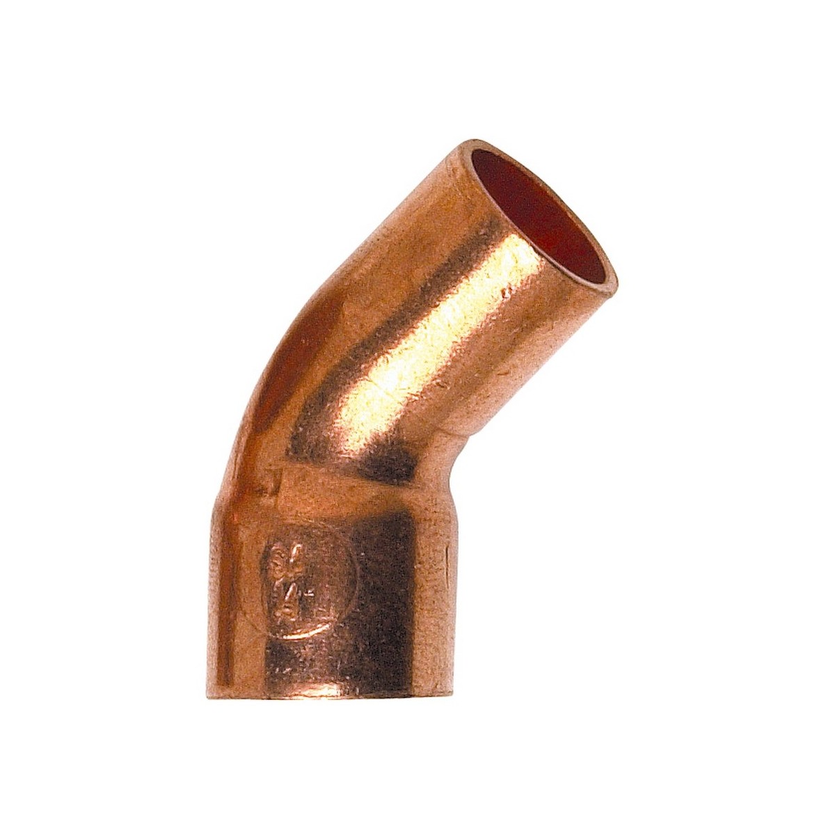 Courbe 45° mâle-femelle cuivre à souder Ø18 mm - THERMADOR 504018 