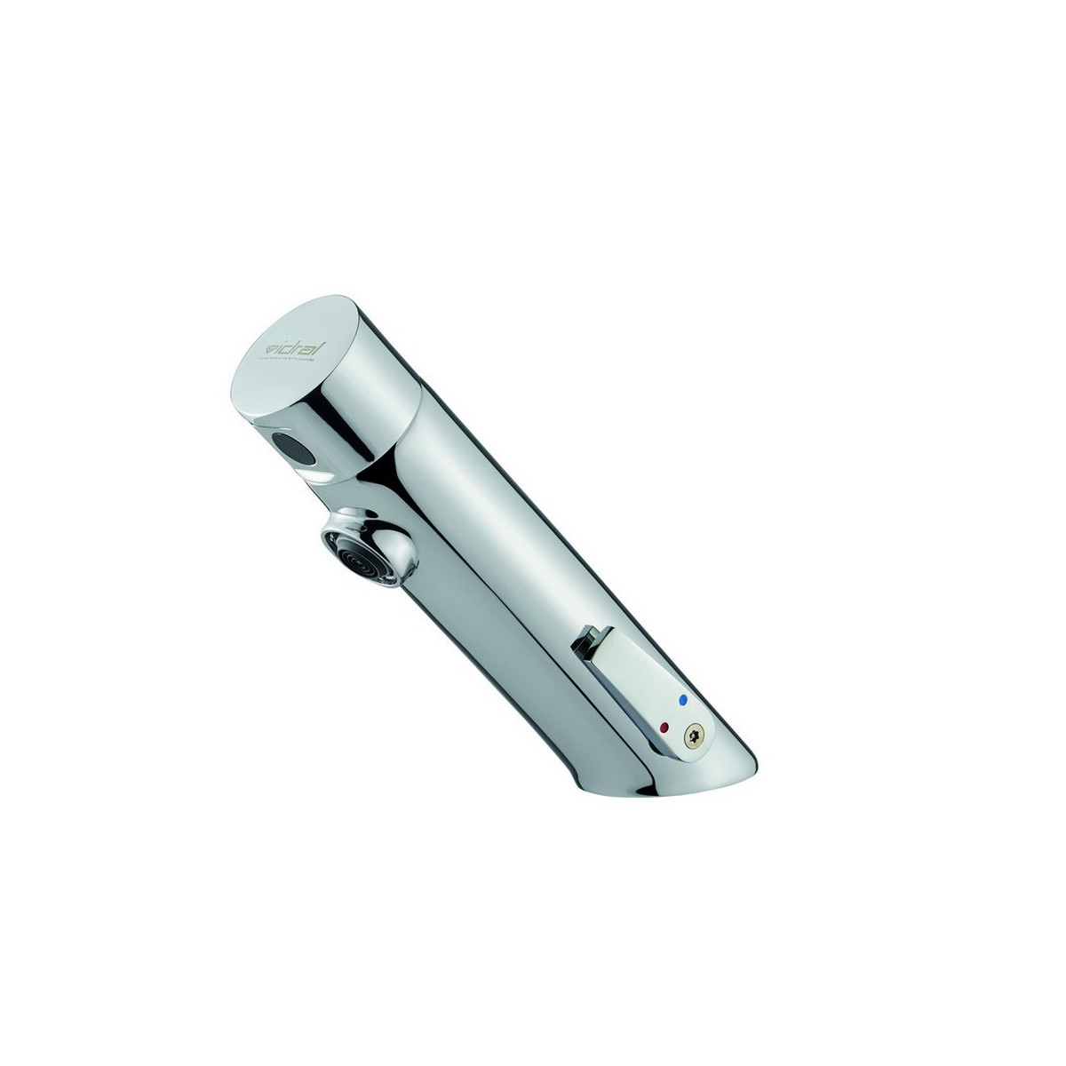 Mitigeur lavabo électronique infrarouge laiton chromé piles fournies limiteur de débit - THEWA 54512 