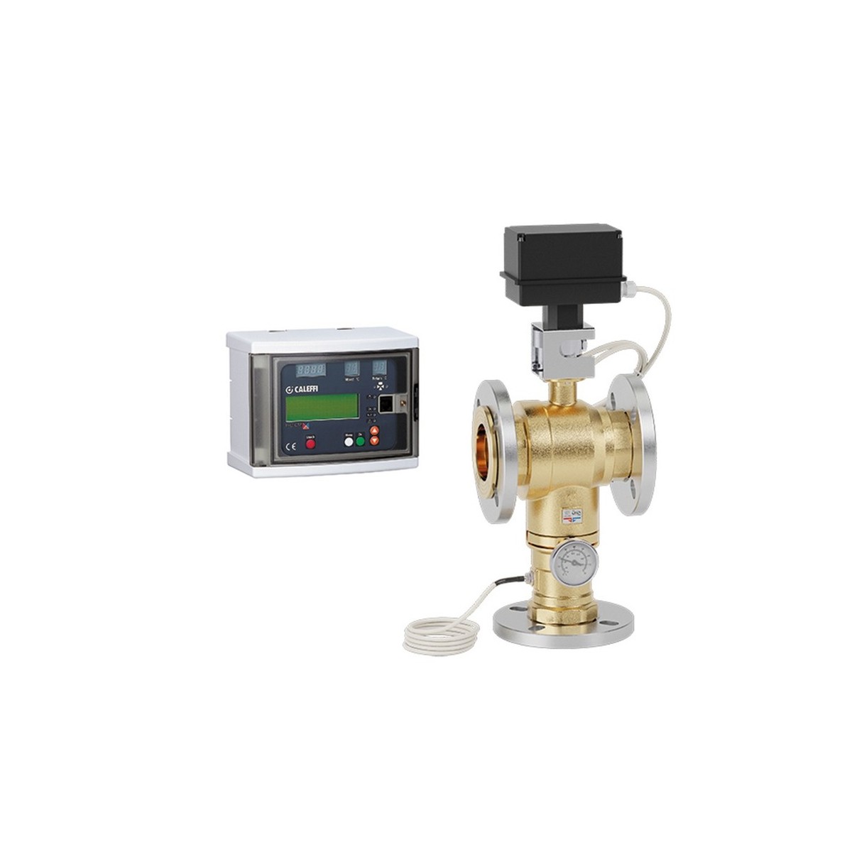 Mitigeur électronique LEGIOMIX 24 V à brides DN80 réglage et désinfection MODBUS - THERMADOR 600018 