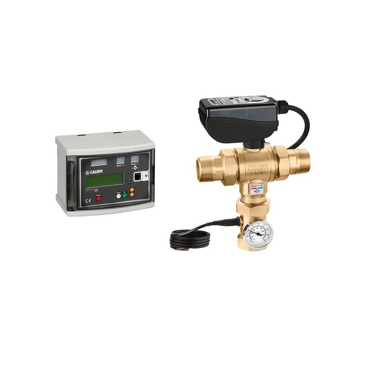 Mitigeur électronique LEGIOMIX 1.0 24 V 1"1/4 désinfection anti-légionellose MODBUS - THERMADOR 600074 