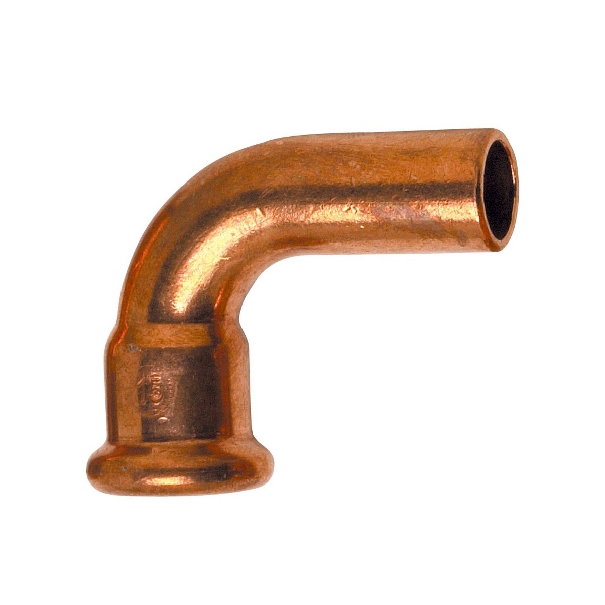 Courbe 90° mâle-femelle à sertir Ø54 pour tube cuivre chauffage et sanitaire - THERMADOR 6001A54 