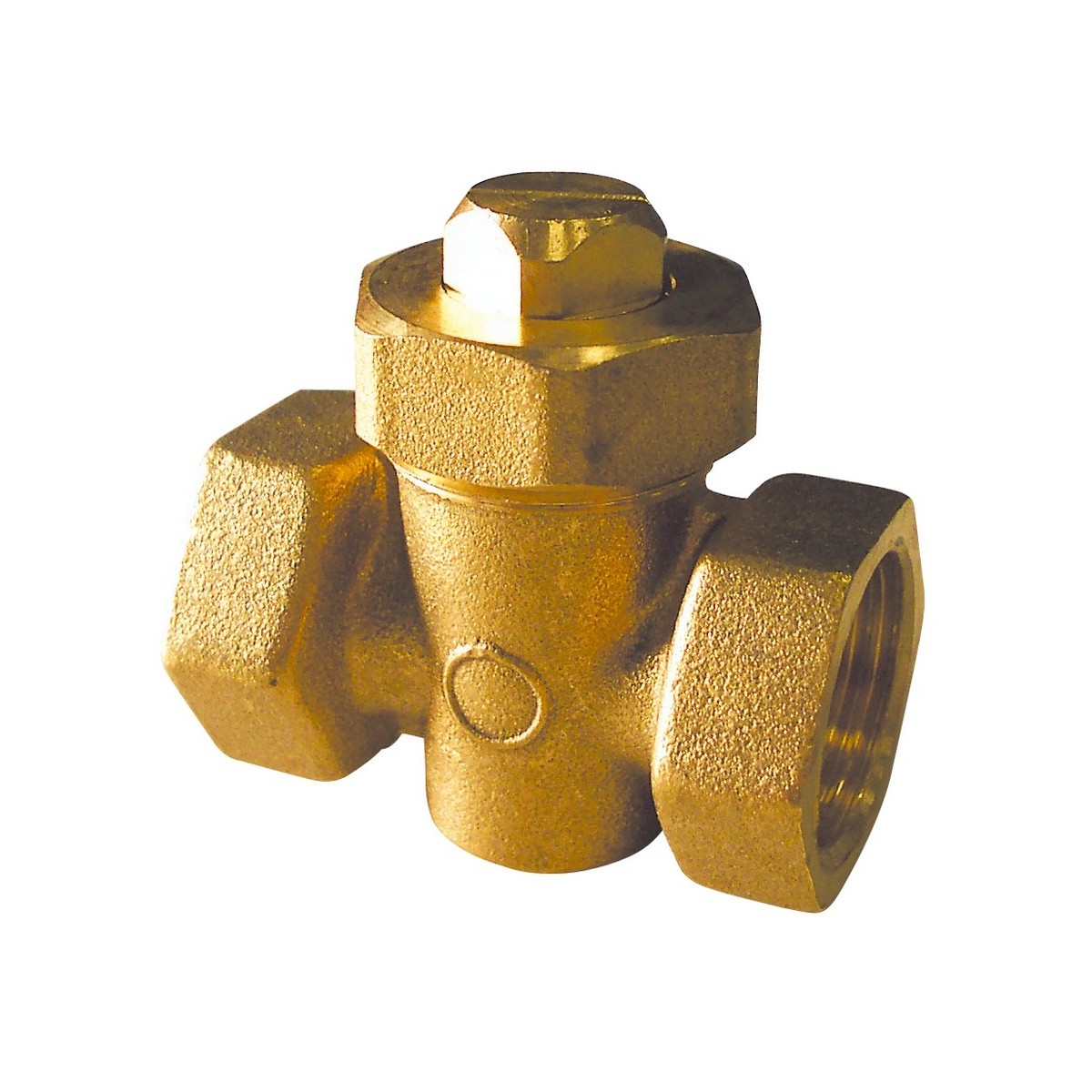 Robinet à boisseau laiton 3/8" femelle-femelle pour vidange 7 bar 90 °C - THERMADOR 60212 